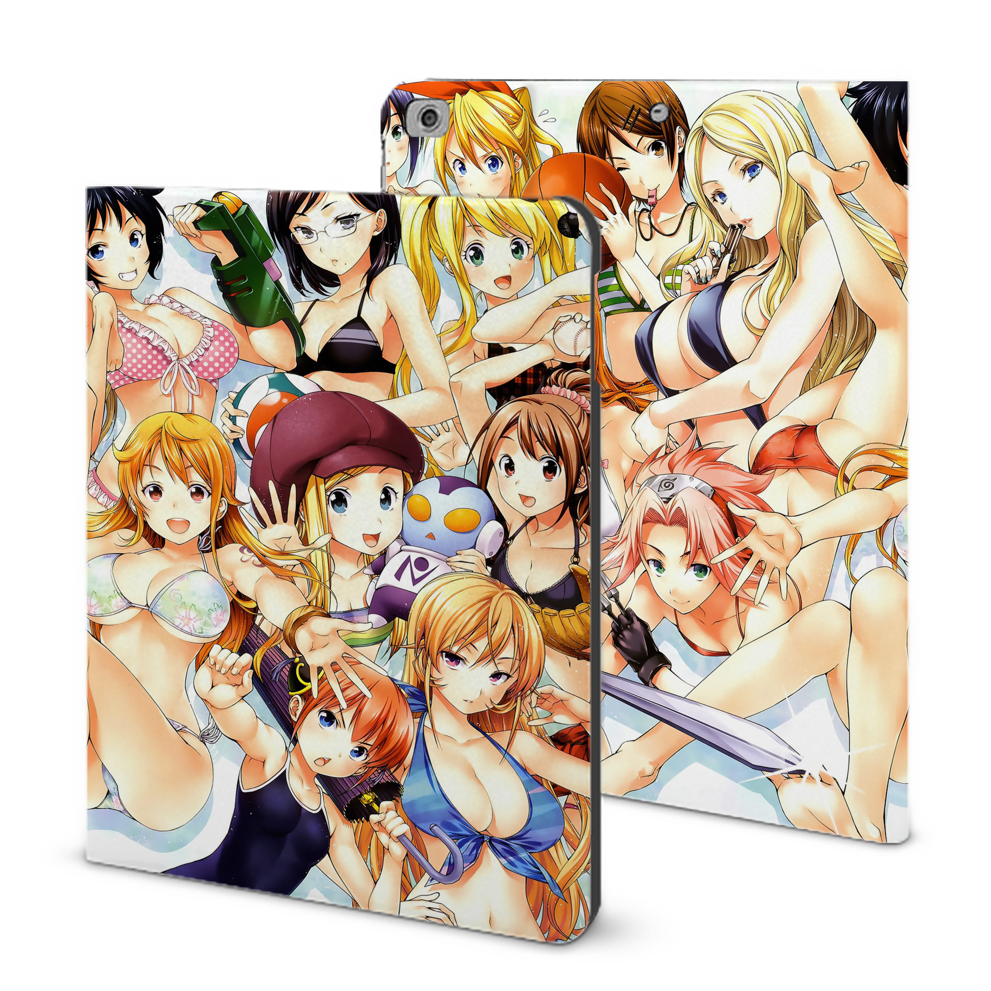 （画像用） ブリーチ BLEACH IPad ケース ブック型 PUレザー TPU 耐衝撃 軽量 薄型 ペン収納なし 全面保護 IPad 各モデル対応